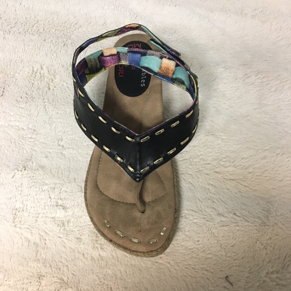 Modzori Ladies Feena Reversible Slingback Wedge Sandal - Picture 13 of 14